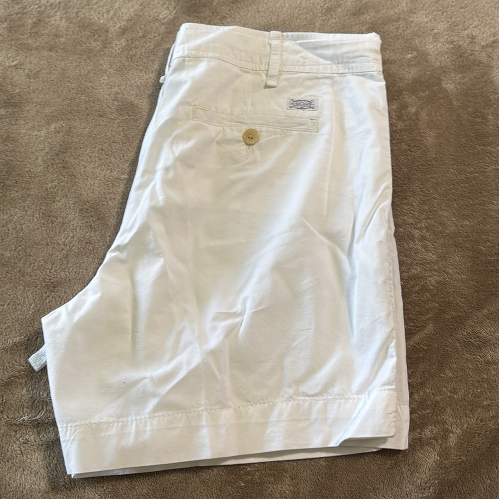 Ralph Lauren Woman’s White Tie Up Casual Shorts